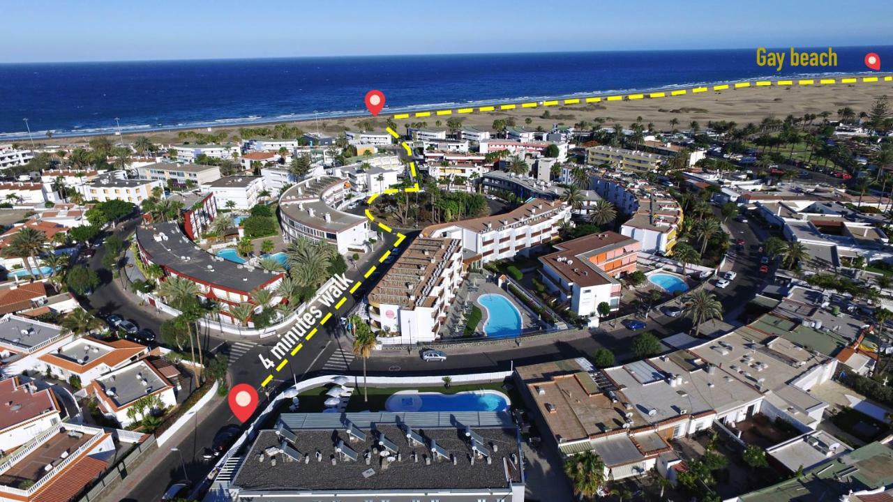 Appartement Tajinaste Beach Gay Men Only à Playa del Inglés Extérieur photo